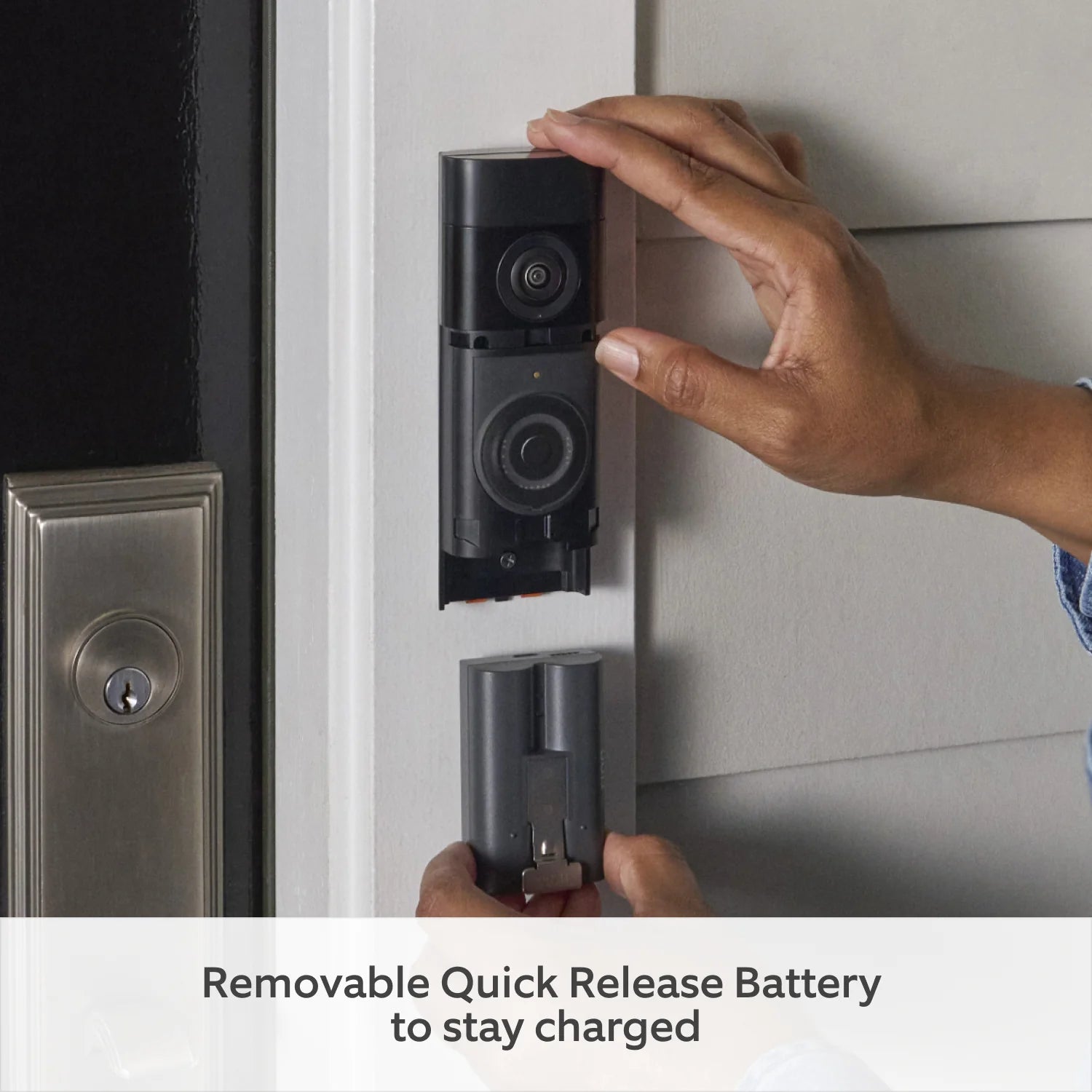 جهاز Battery Video Doorbell Plus (أحدث جيل)