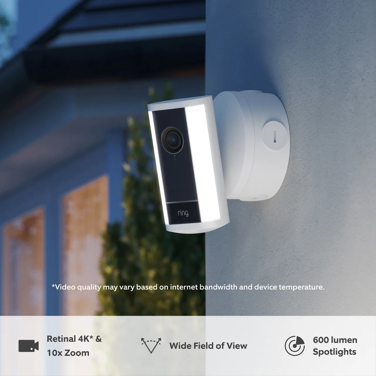 Spotlight Cam Pro with PoE Adapter (2nd Gen)